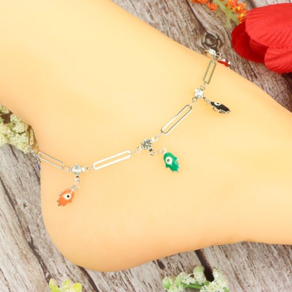 "Dainty Anklet for Women – Elegant Everyday Jewelry & Perfect Gift | MLCRC1022 - Picture 2 of 10